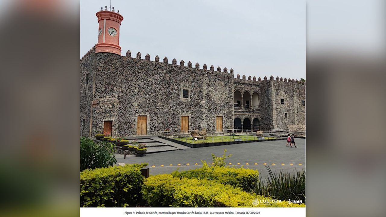 The Palace of Cort&eacute;s in Mexico