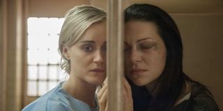 Taylor Schilling and Laura Prepon on Orange is the New Black