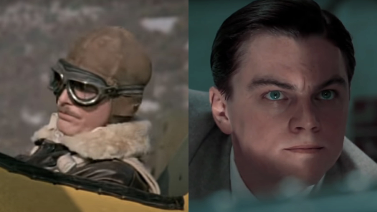Christopher Reeve in The Aviator and Leonardo DiCaprio in The Aviator