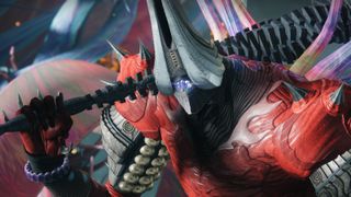 Nezarec, Final God of Pain—raid boss from Destiny 2's Root of Nightmares.