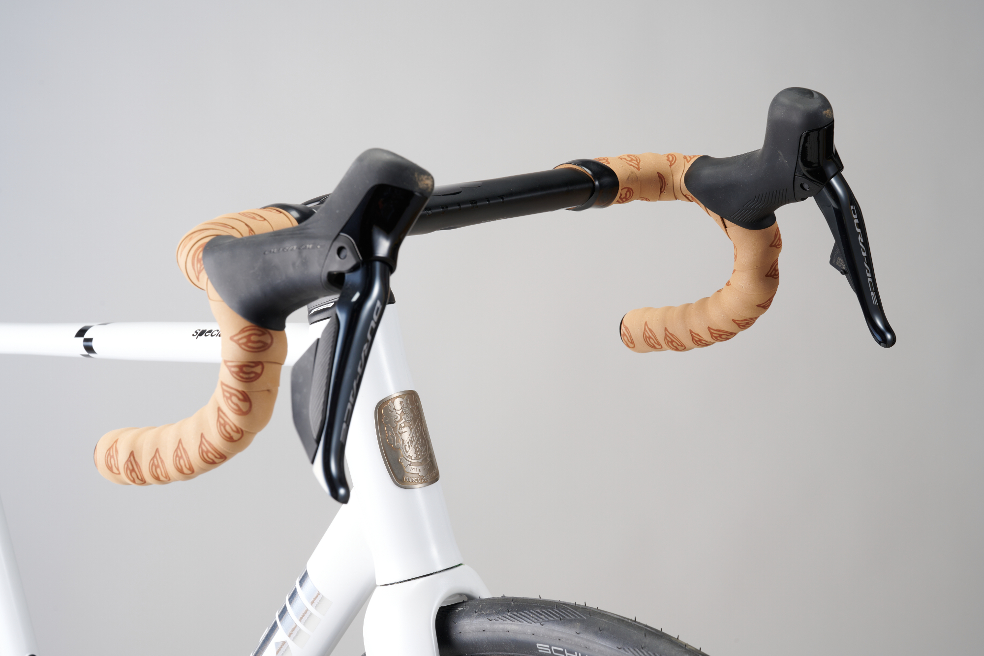 Detail of the Cinelli Speciale Corsa XCR road bike