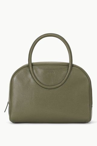 Staud Maude Bowler Bag in Avocado