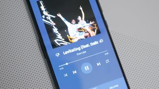 Asus ROG Phone 5 playing music