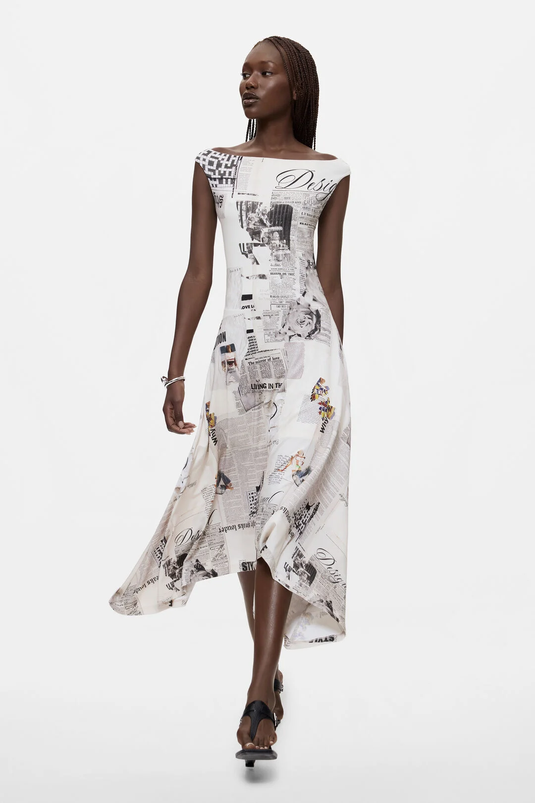 Desigual, Sleeveless Printed Dress