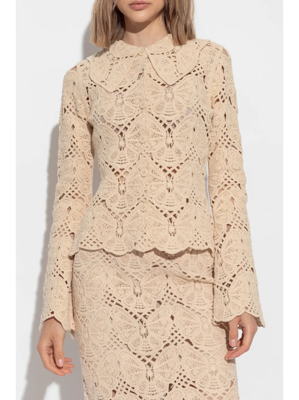 COS, Gwenevere Crochet Top | Xs