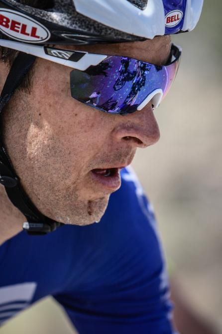 Chris Jones (UnitedHealthcare) spent another day in the break and got the Most Courageous Rider jersey