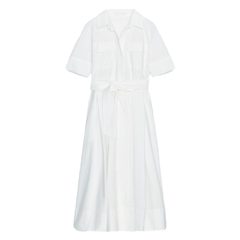 White shirt dress, Zara