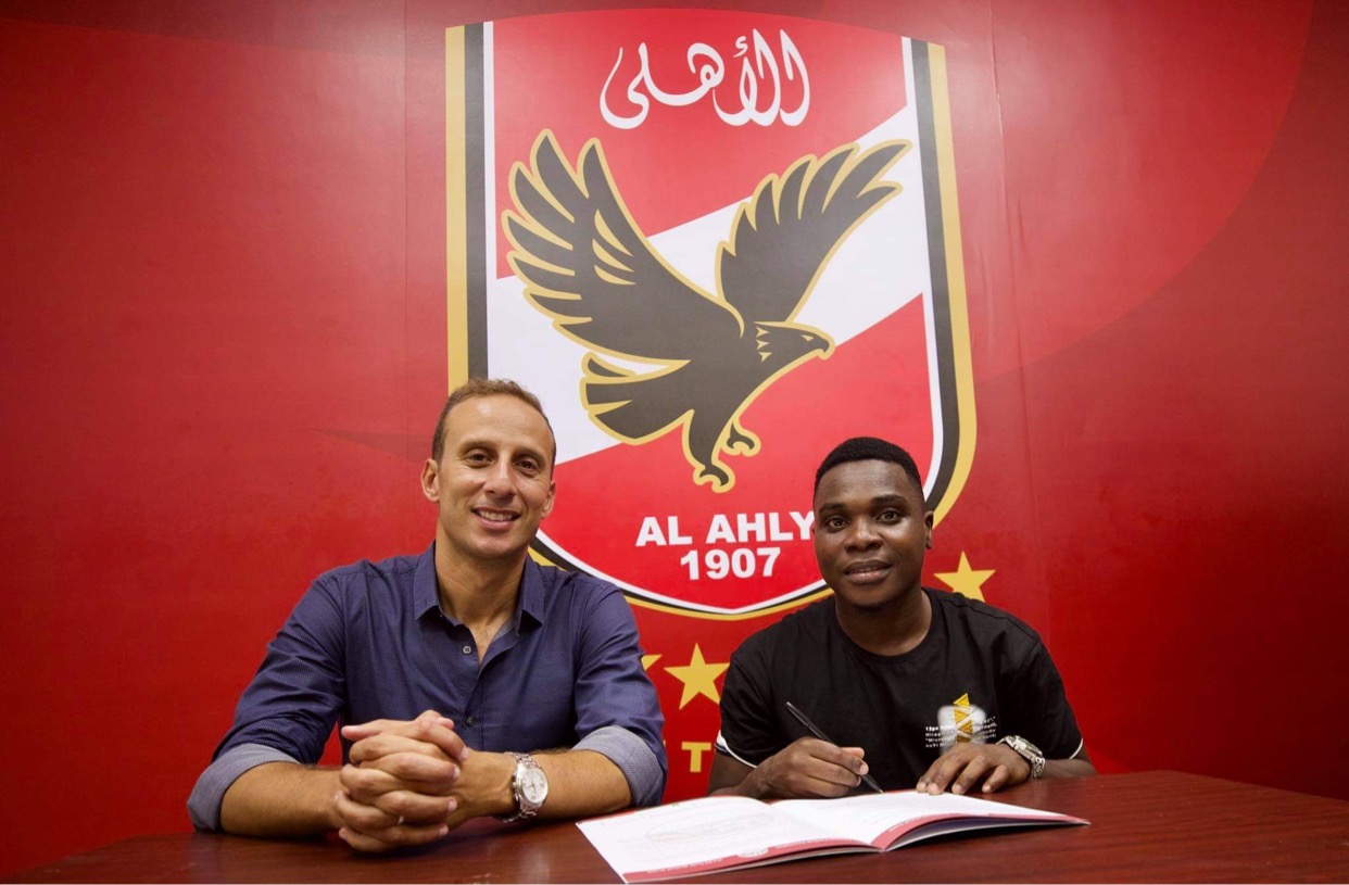 Former Mamelodi Sundowns winger Luis Miquissone