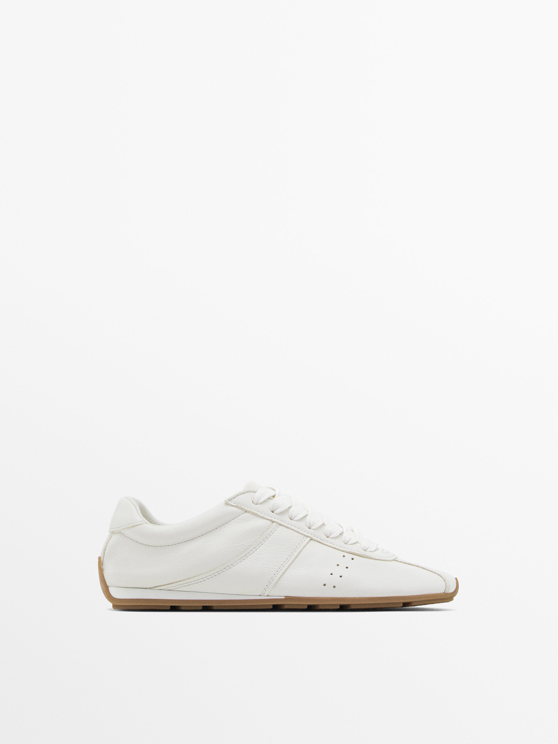 Soft Trainers With Flap Detail