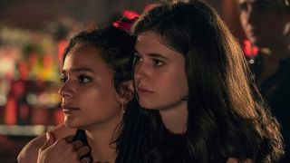Sasha Lane and Alison Oliver as Bobbi and Frances in Conversation with Friends