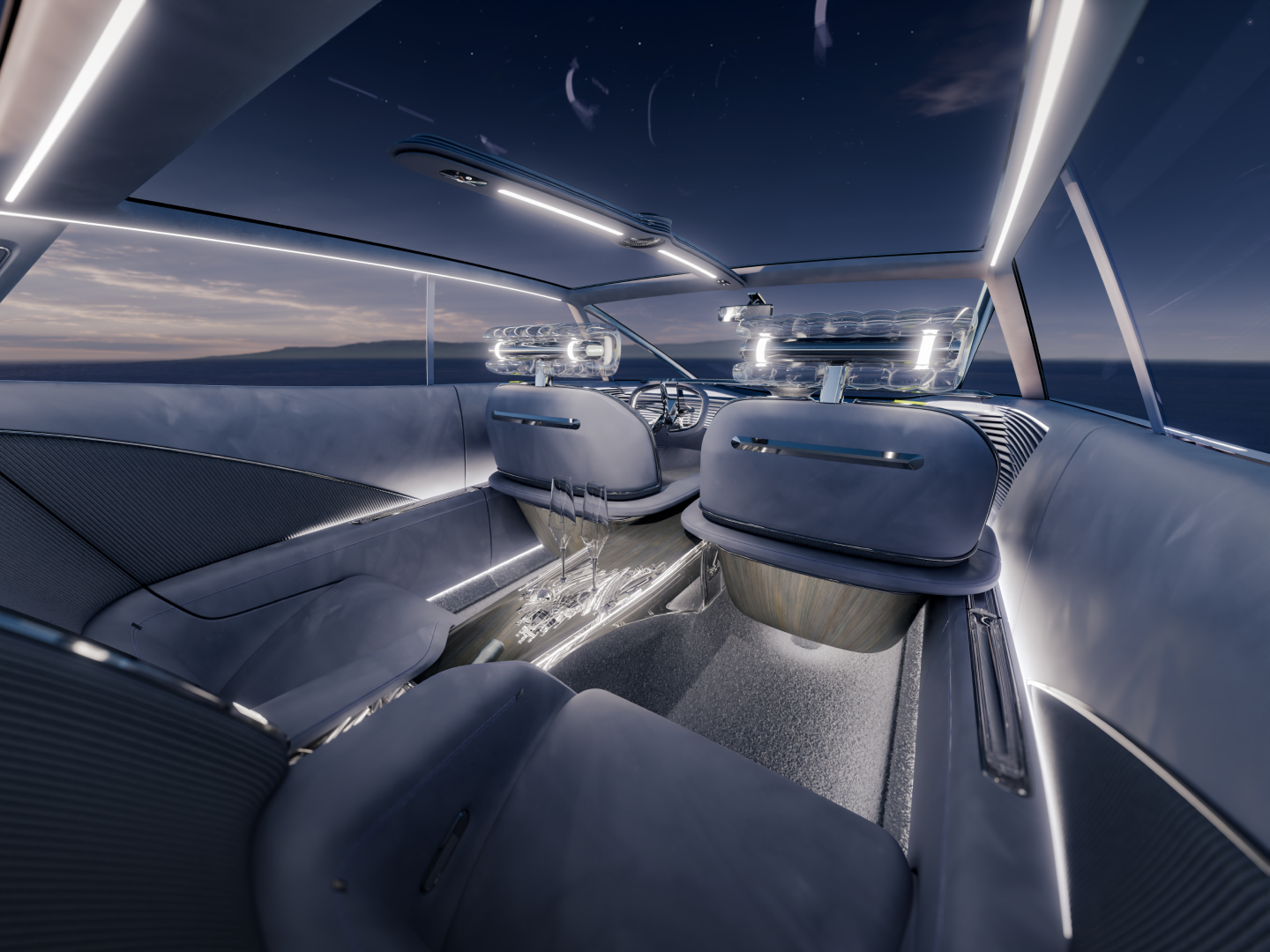 Avatr Vision Xpectra concept car interior