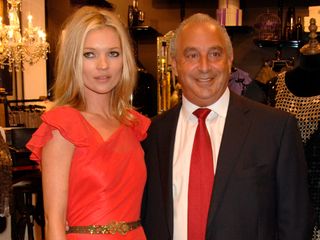 Kate Moss and Philip Green