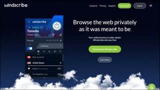 Windscribe VPN Website