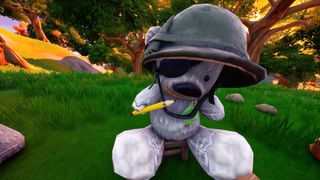 fortnite secret challenge truce celebrated teddy bears gnomes