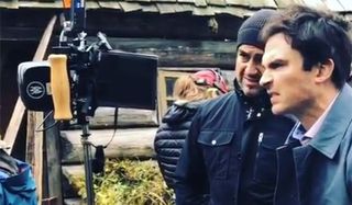 Ian Somerhalder directing V-Wars Instagram