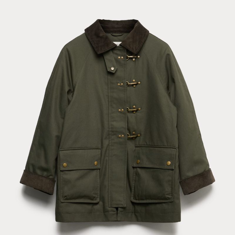 M&amp;amp;S Collection Pure Cotton Lightweight Buckle Country Jacket