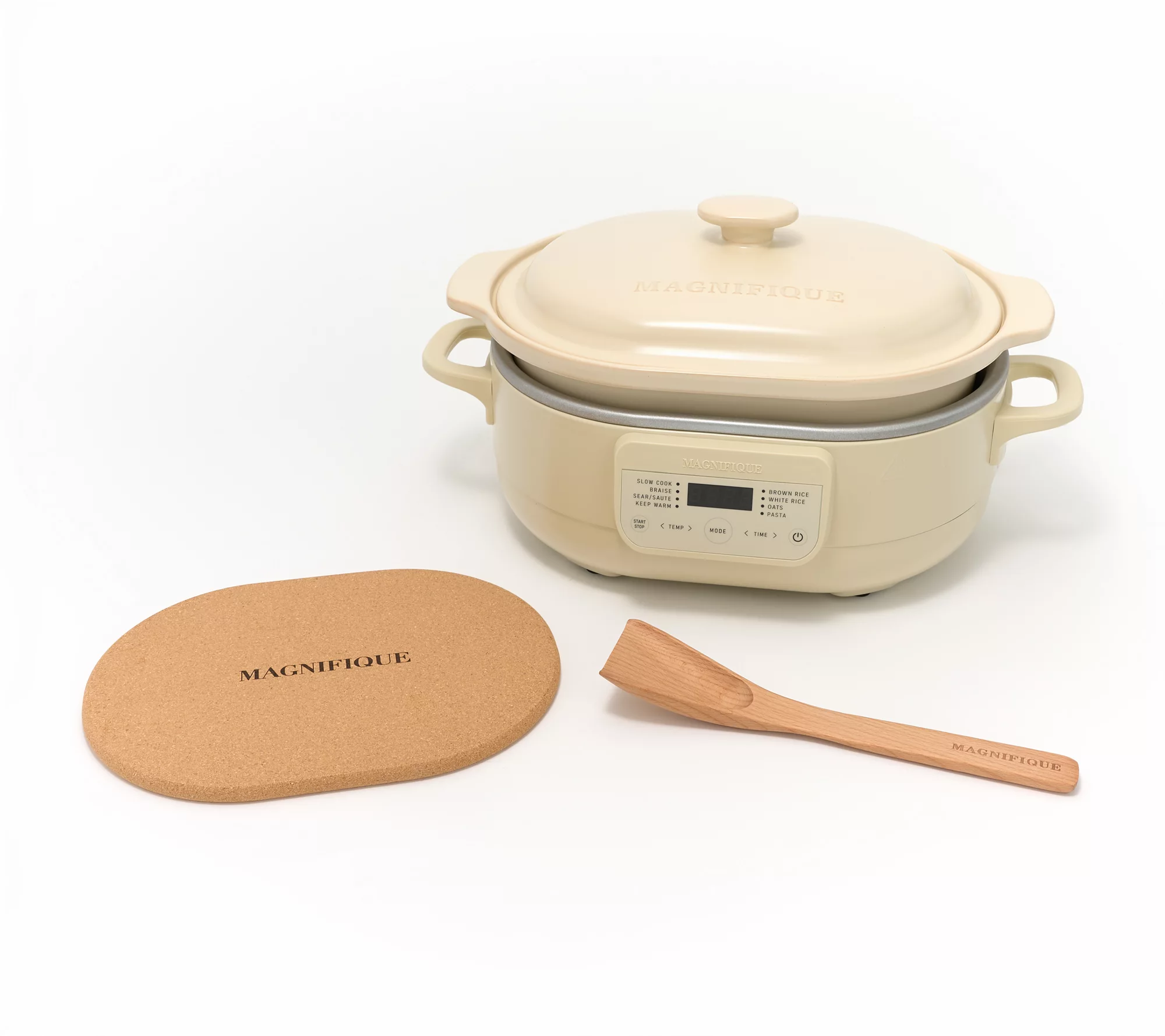 Magnifique 4-Qt Claypot Electric Multicooker W/ 8 Functions