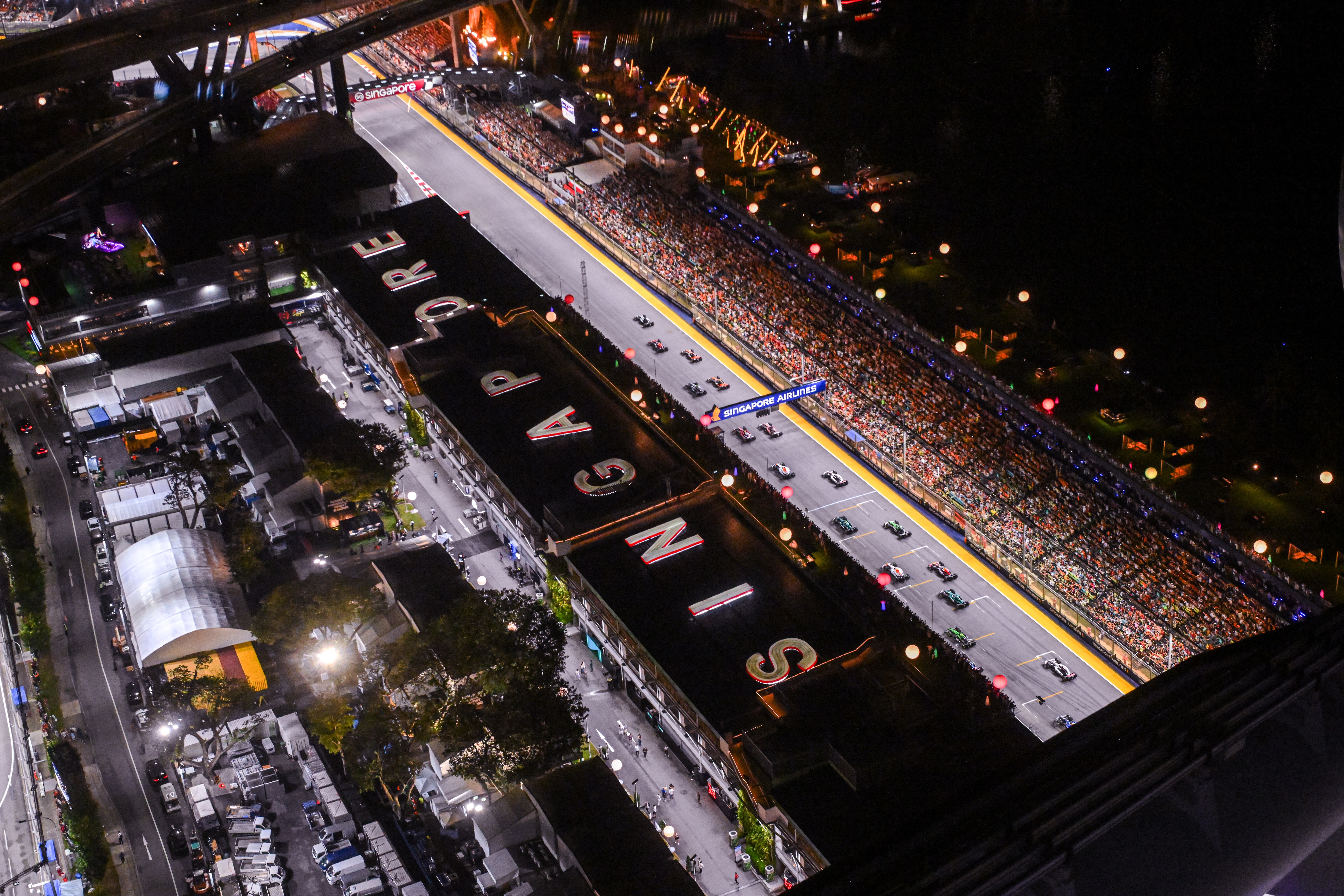 Singapore Grand Prix race circuit