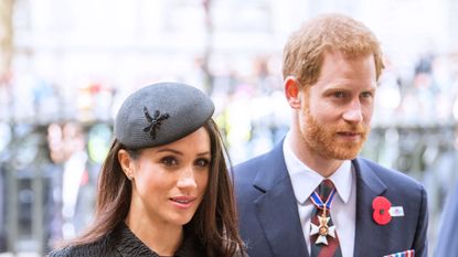 Prince Harry And Meghan Markle Attend Anzac Day Services