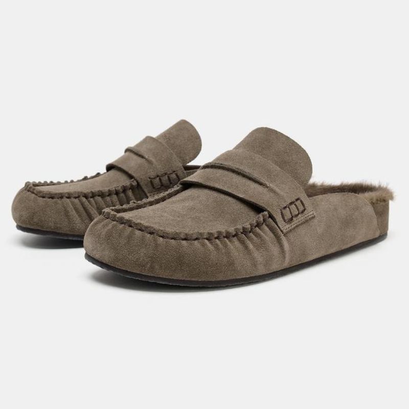 Zara mules lookalike for Birkenstock Naples wrapped clogs