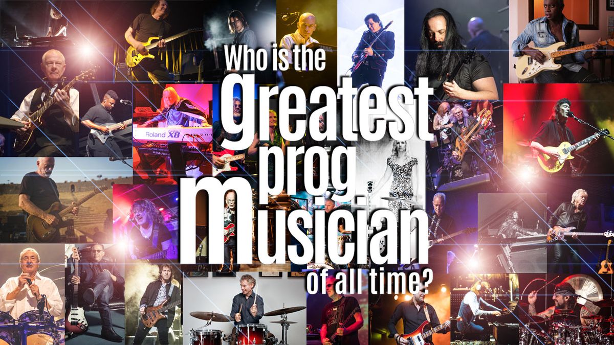 graphic to accompany the Greatest Prog Musician poll in Prog Magazine