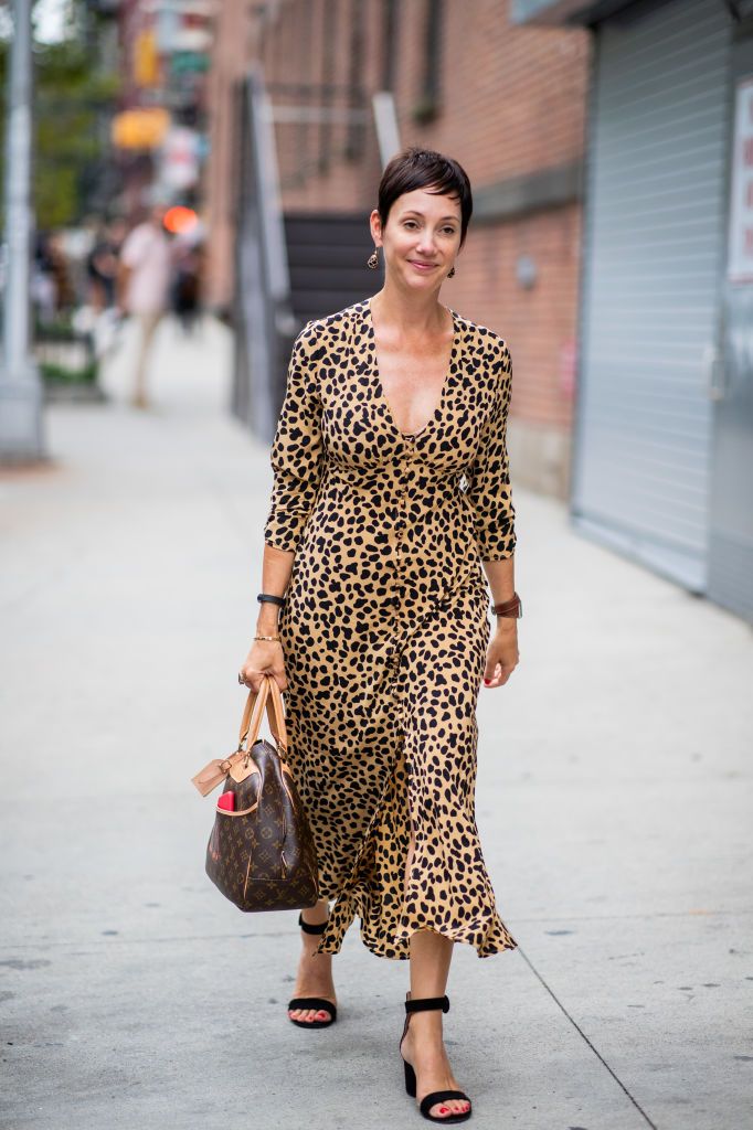 A Leopard Print Dress 