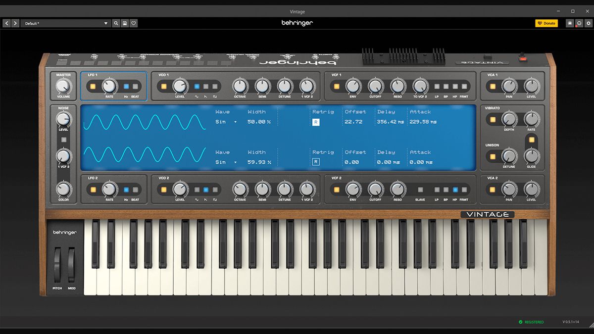 Behringer releases a free Vintage synth plugin, but you might struggle to download it