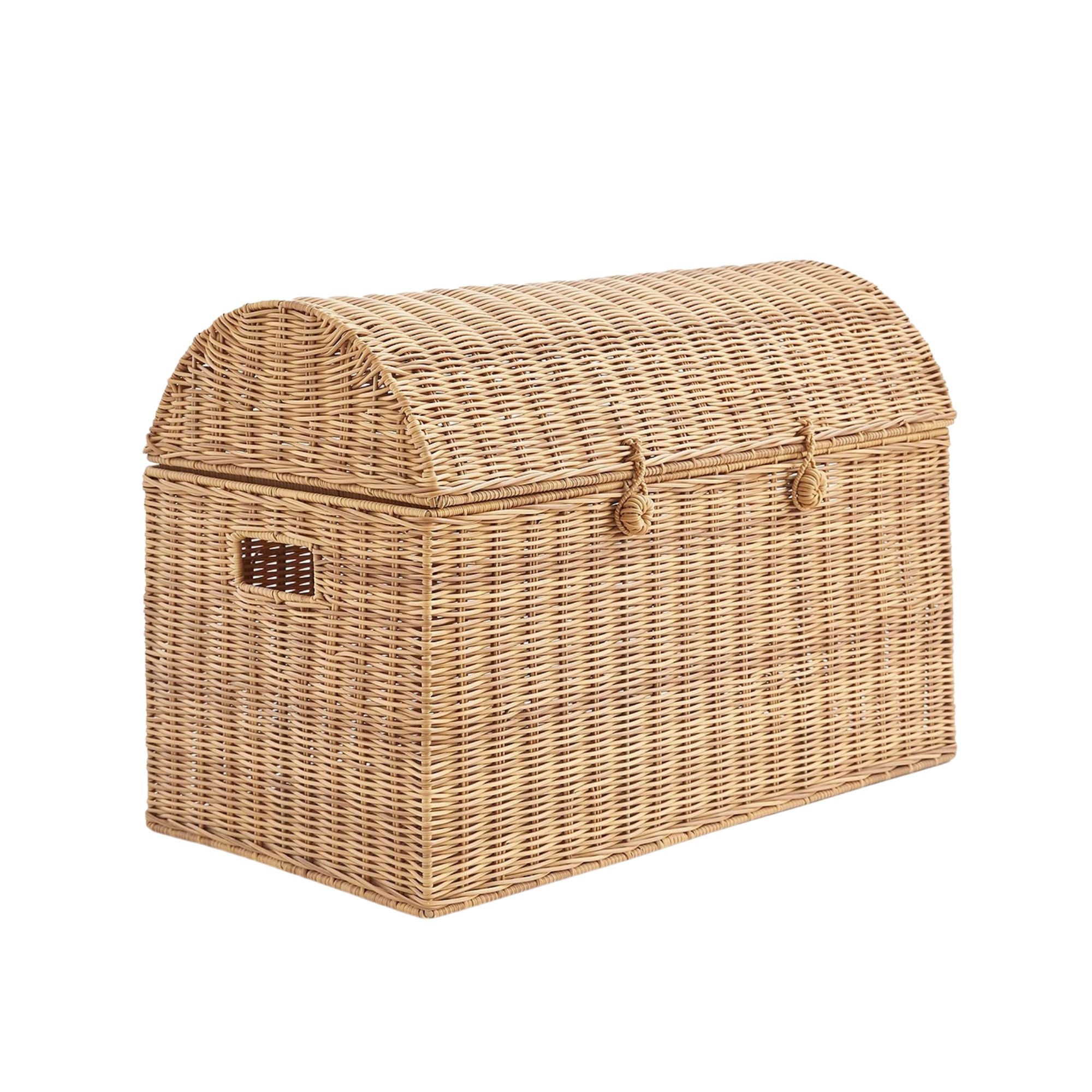 Medium Poly Rattan Storage Chest