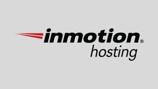 InMotion Hosting logo on grey background