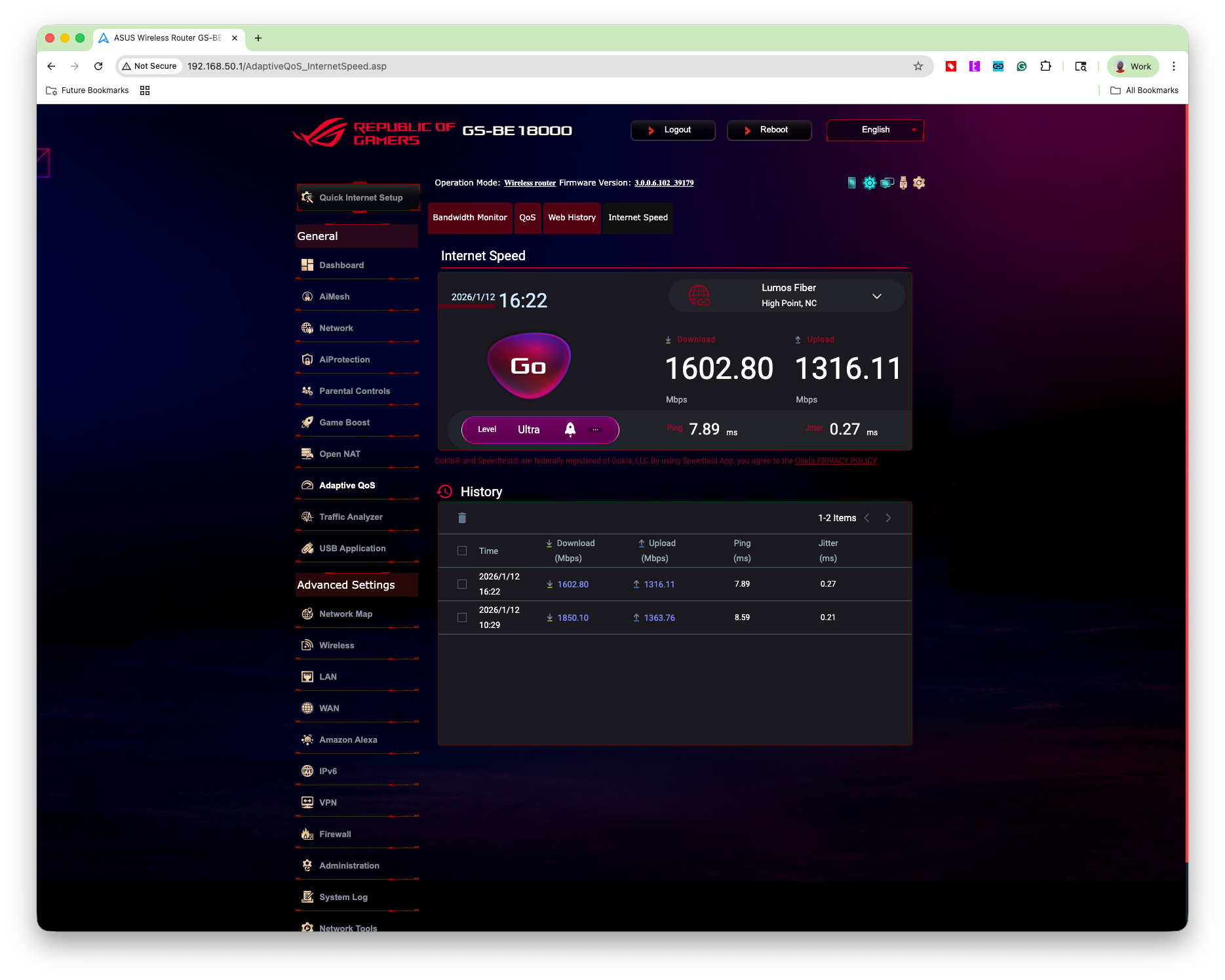 Asus ROG Strix GS-BE18000 Wi-Fi 7