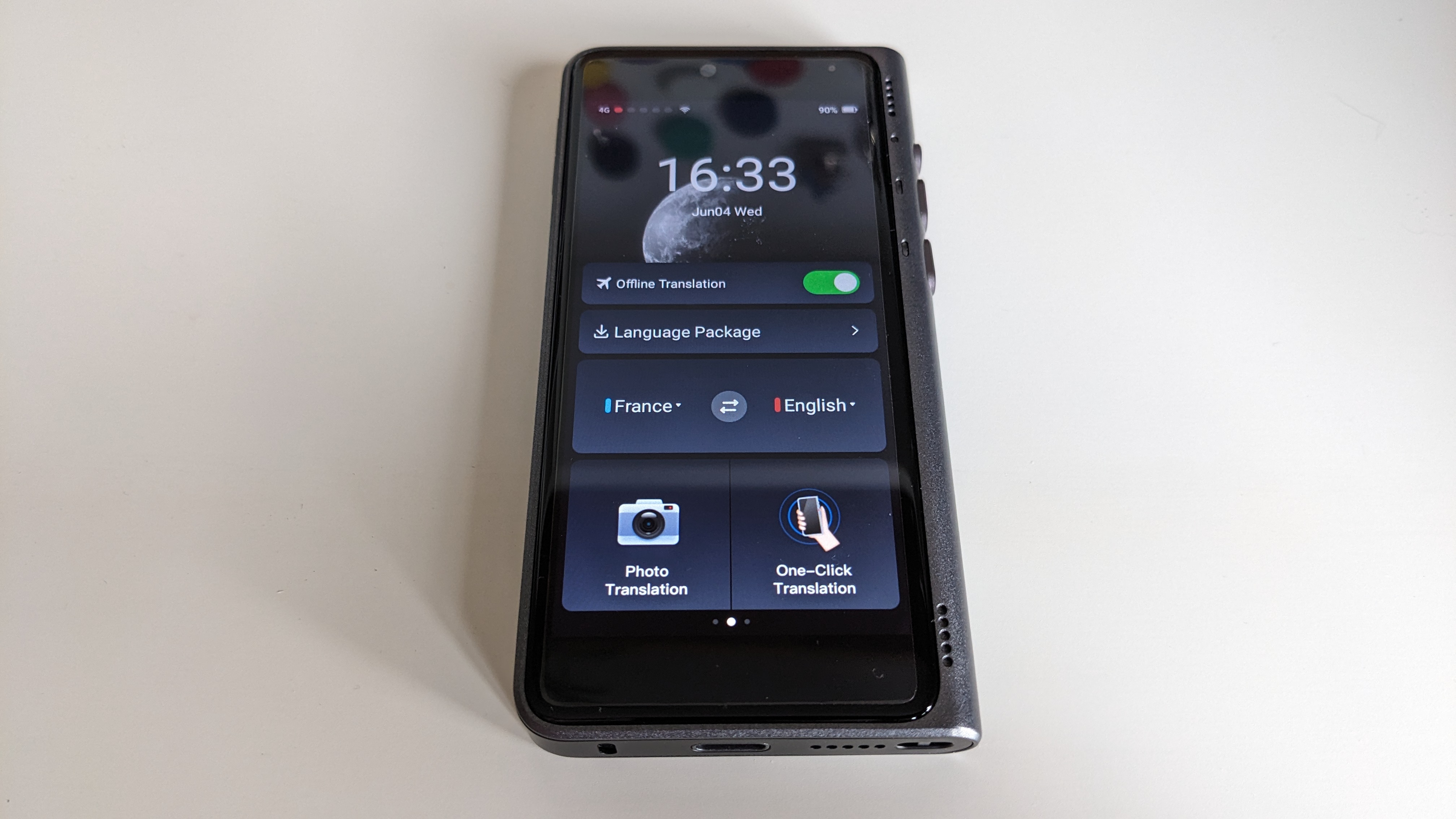 Timekettle T1 AI translator during our review