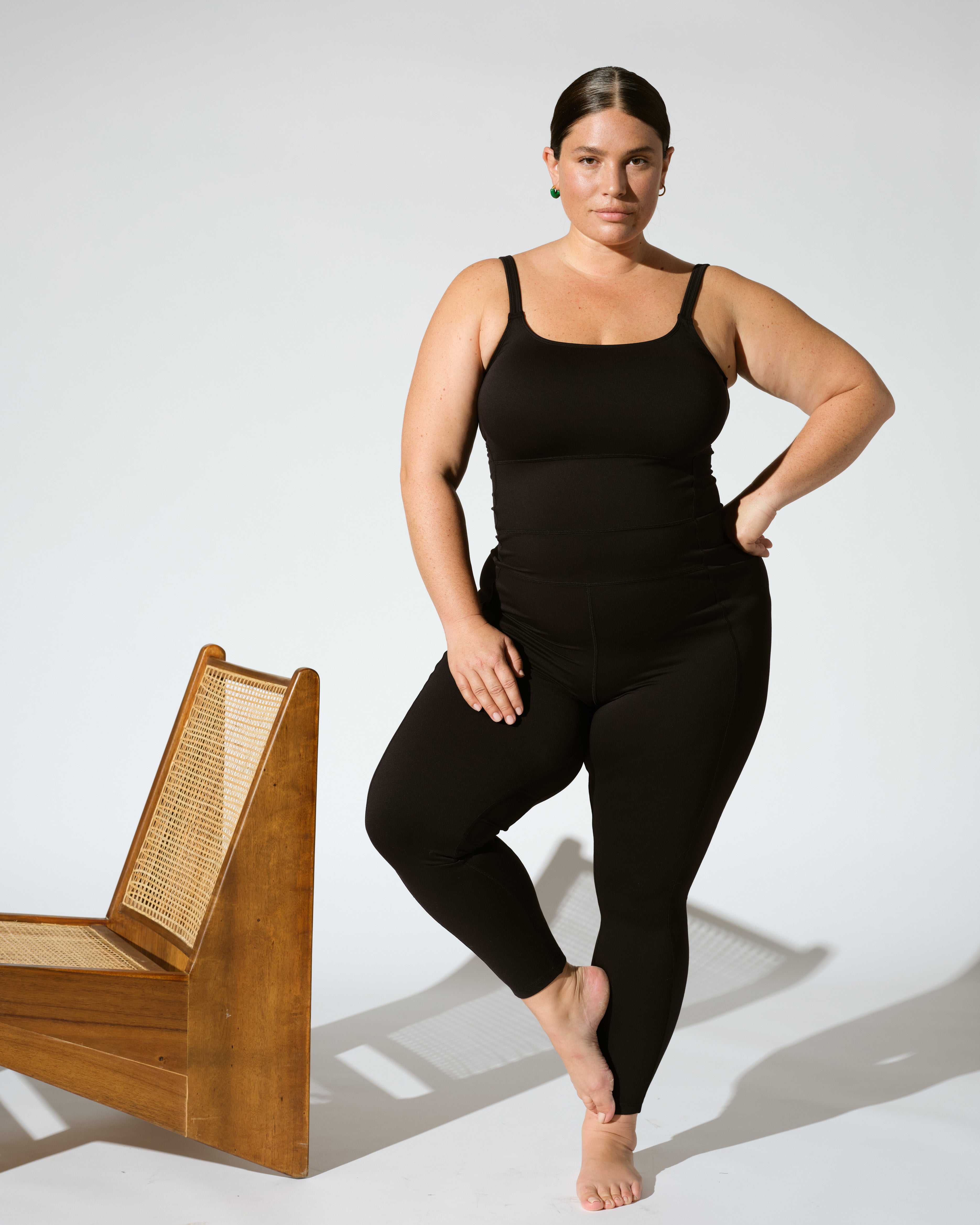 Next-To-Naked Bodysuit - Black
