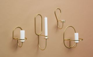 Hay ’Lup Wall’ light & candle holder