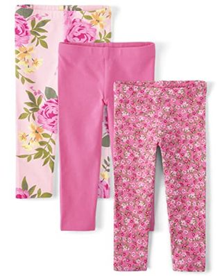 The Children's Place,and Toddler Girls Leggings,french Rose,4t