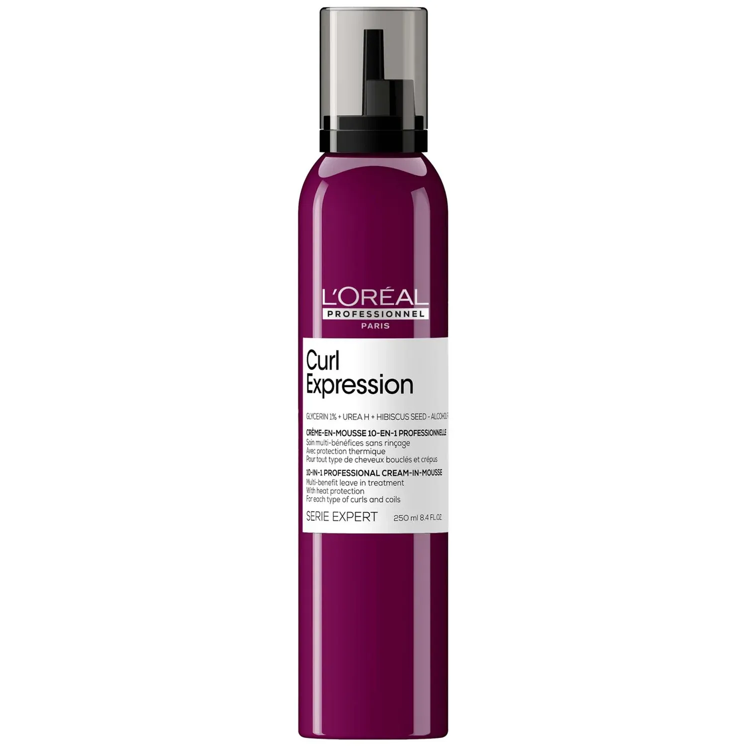 L'oreal Professionnel Curl Expression 10-In-1 Mousse for Curls, Coils & Afro Hair