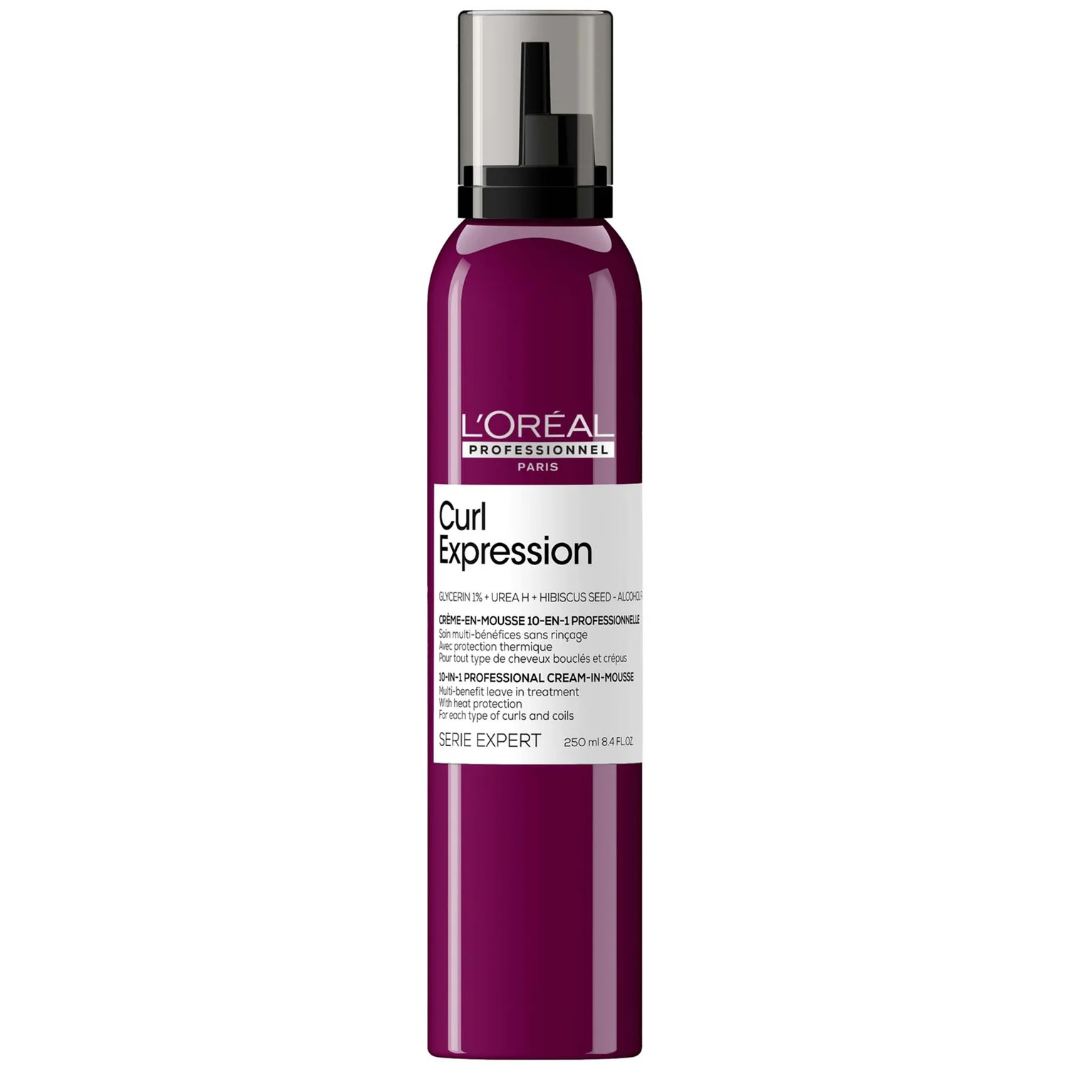 L'oreal Professionnel Curl Expression 10-In-1 Mousse for Curls, Coils 
Afro Hair