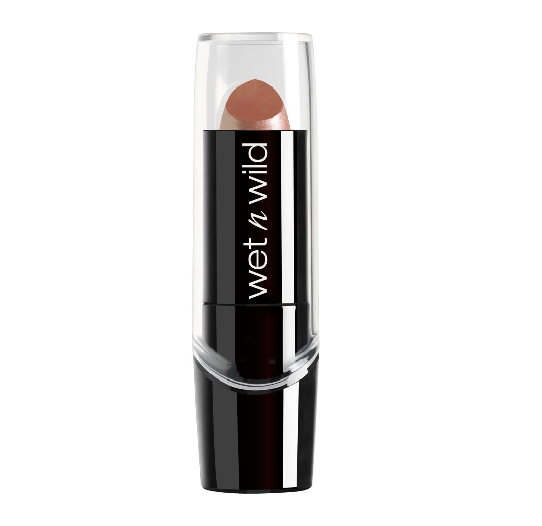 Wet N Wild Silk Finish Lipstick, Hydrating Rich Buildable Lip Color, Formulated With Vitamins A,e, &amp;amp; Macadamia for Ultimate Hydration, Cruelty-Free &amp;amp; Vegan - Breeze