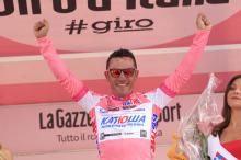Joaquim Rodriguez (Katusha Team) in pink
