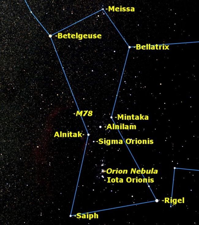 How To Find Orion's Belt Uk at Lydia Day blog