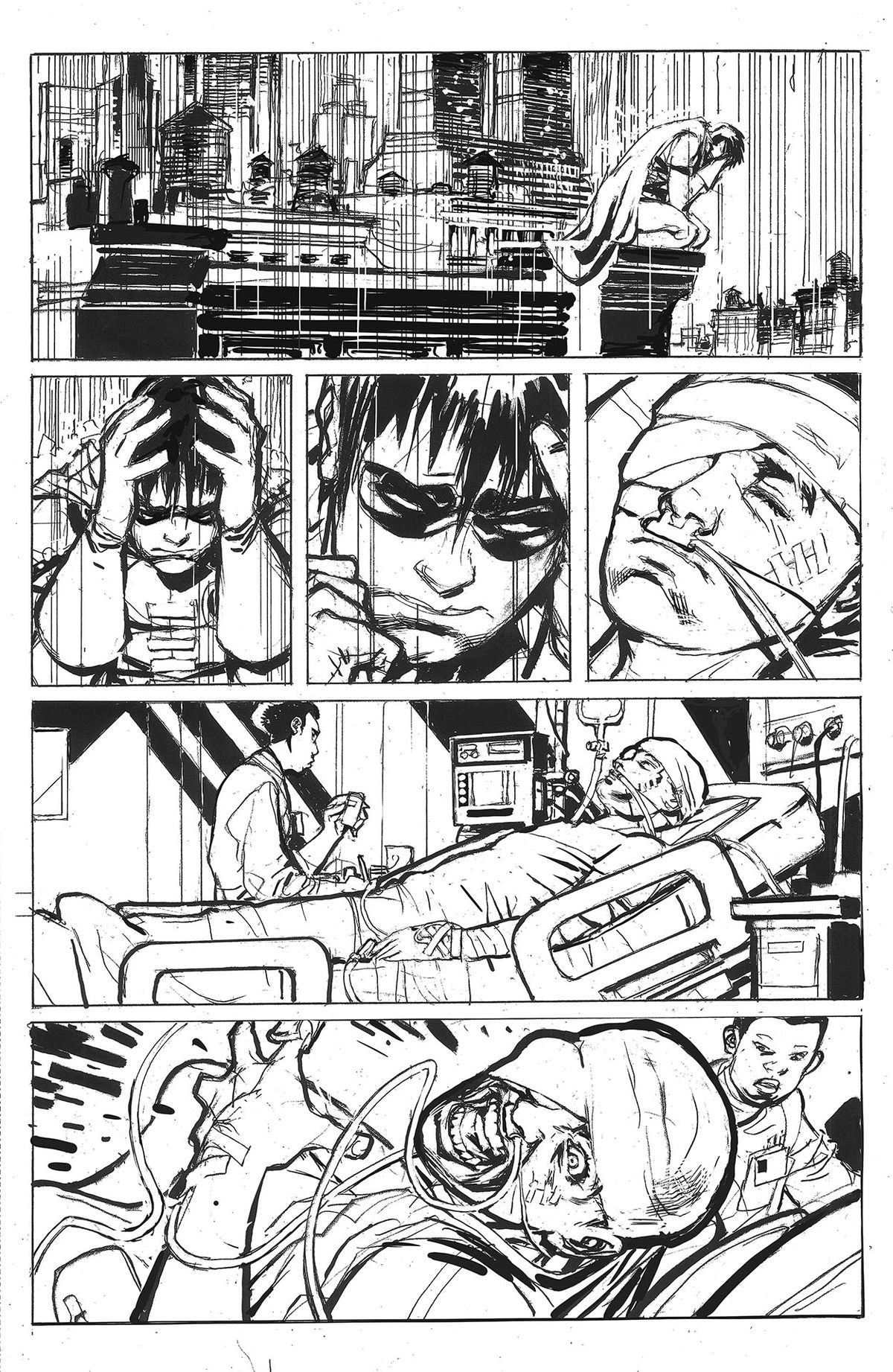 From the Vault: Death in the Family: Robin Lives! #1 interior pencils