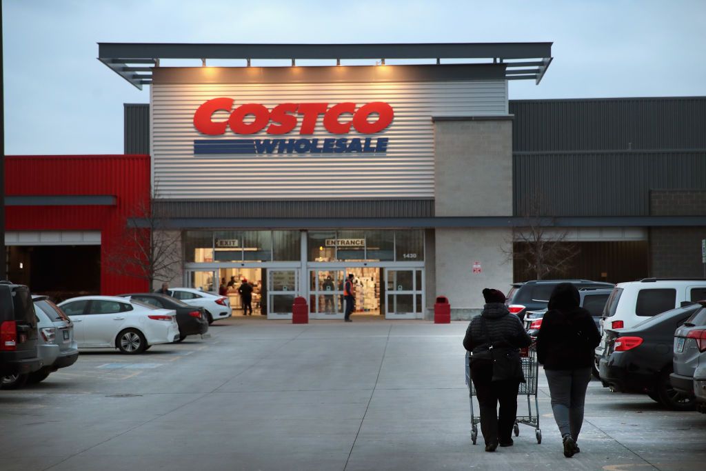 A Costco store.