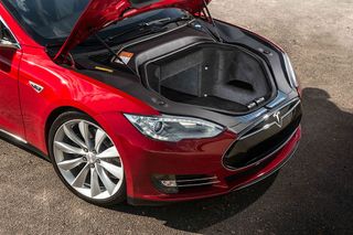 Tesla Model S front boot