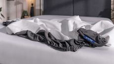 Emma mattress protector on bed