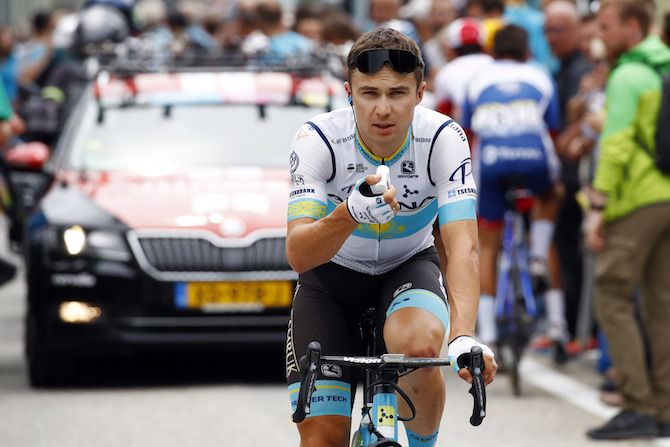 Kazakh road race champion Alexey Lutsenko (Astana)