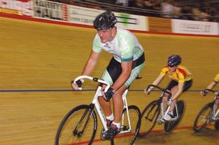 Martin Johnson track cycling