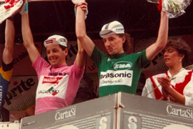 Roche and Millar on the podium