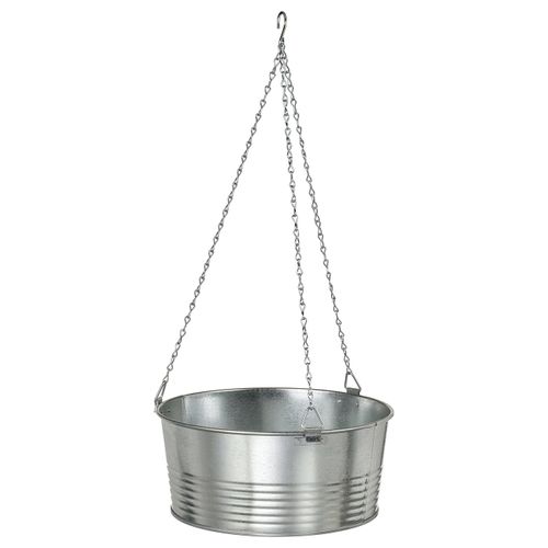 Korkgran Hanging Planter - Indoor/outdoor/galvanized 10 &frac34; "