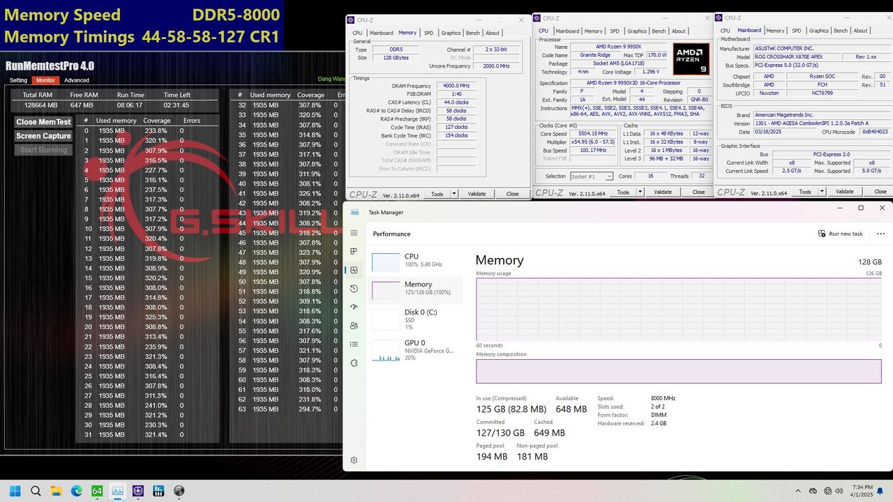 G.Skill X870E