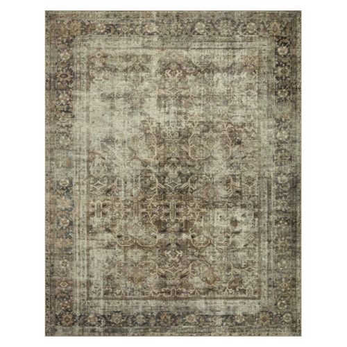 Magnolia Home By Joanna Gaines X Loloi, Sinclair Machine Washable Pebble / Taupe Area Rug, 7&#039;6&amp;quot; x 9&#039;6&amp;quot;