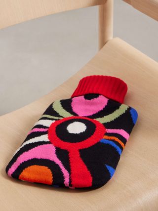 Intarsia Wool Hot Water Bottle